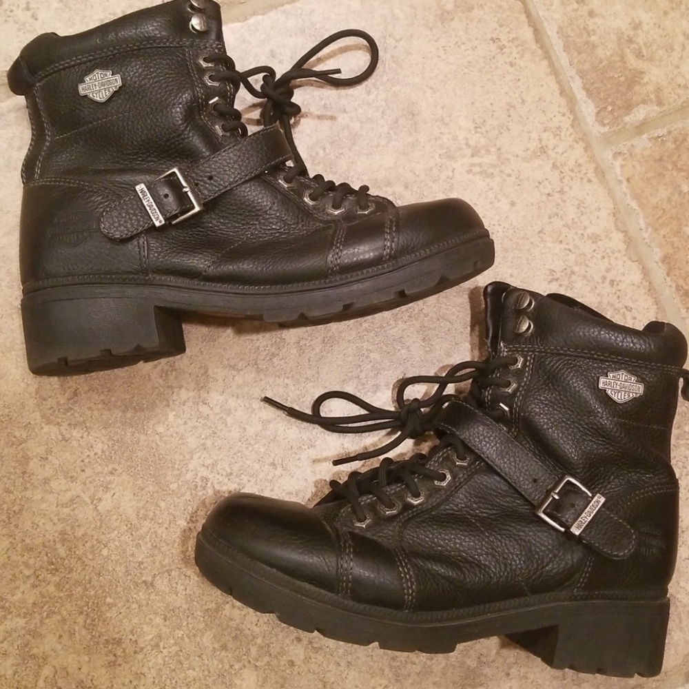 Ladies Harley Davidson LIKE NEW BOOTS